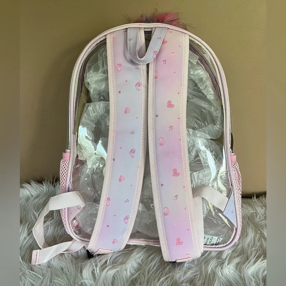 {Under One Sky} Cat Clear Backpack - NWT